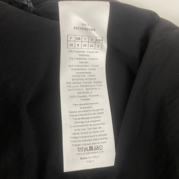 Dior Sequin Turtleneck Blue NWT - Picture 5 of 9